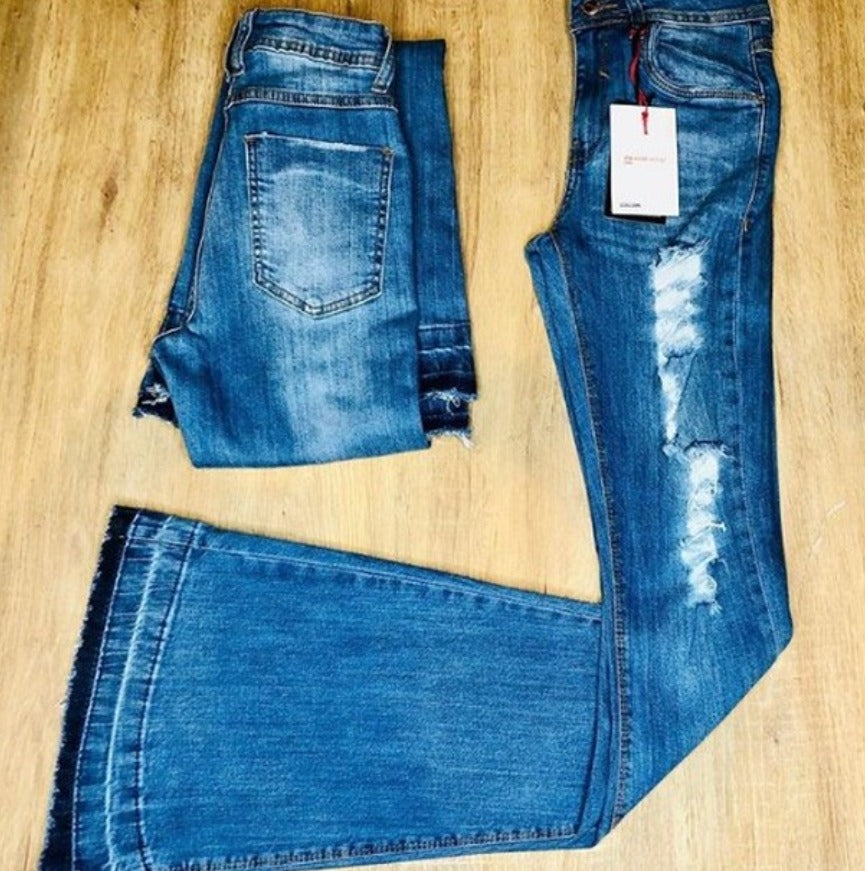 Calça jeans Flare