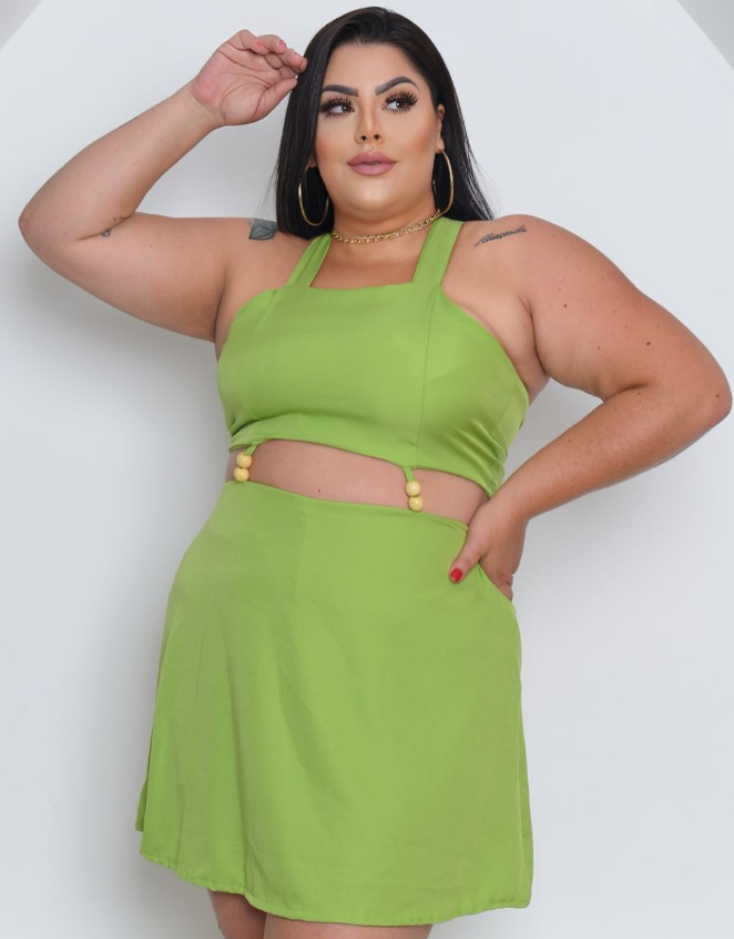 Macaquinho Alice Moda Pluz