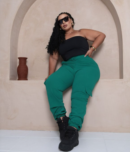 CALÇA CARGO GRINGA Moda Plus