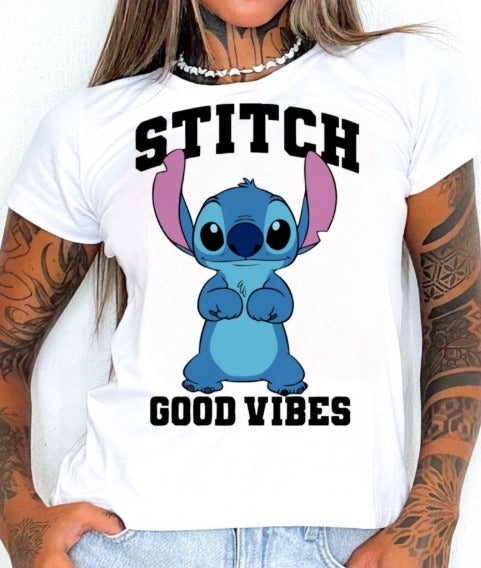 T-SHIRTS STICH GOOD VIBES