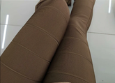 Calça Flare bandagem