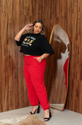 CALÇA CARGO GRINGA Moda Plus